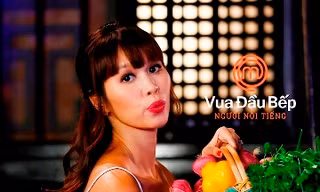 Hà Anh, một trong số thí sinh Masterchef phiên bản Người nổi tiếng