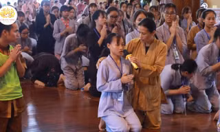 Một trong những hình ảnh được cho là liên quan tới vong báo oán ở chùa Ba Vàng