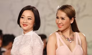 'Gái nhẩy' Minh Thư tái xuất rạng rỡ tại LHP Quốc tế Hà Nội
