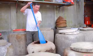 Làng nghề làm nước mắm truyền thống ở Nam Ô được ghi danh Di sản văn hóa phi vật thể quốc gia