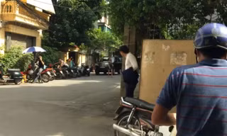 Vũ theo dõi Thư vừa xuống xe của trai "lạ"
