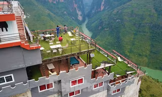 Công trình không phép trên đèo Mã Pì Lèng