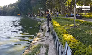 Các chuyên gia, nhà khoa học cho rằng Hà Nội cần cẩn trọng khi kè Hồ Gươm bằng bê tông đúc sẵn
