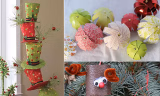 Tự làm đồ trang trí Noel rất xinh