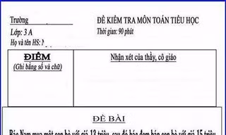Bài toán lớp 3 ‘tính tiền lãi bán bò’ gây tranh cãi