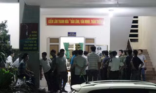 Công an làm việc với kiểm lâm tối 1/8