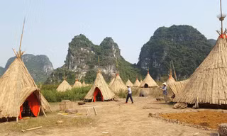 Từ hiện trường khôi phục phim trường trên Đảo Đầu Lâu