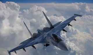 Máy bay chiến đấu Su-35 của Nga.