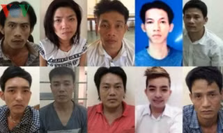 Những đối tượng trong đường dây ma túy