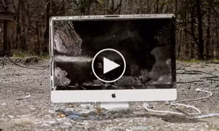 iMac ra sao khi bị bắn bởi súng trường chống tăng?