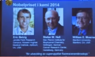 Mỹ và Đức thắng giải Nobel Hóa học 2014