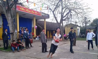 Hội vật cù - lễ xông đất đầu năm