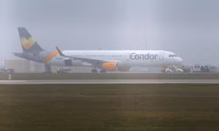 Một máy bay của hãng Condor. Ảnh: Reuters