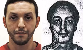 Mohamed Abrini (trái) và Najim Laachraoui. Ảnh: Telegraph