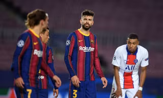 Barca thảm bại, Griezmann và Pique chửi nhau ngay trên sân