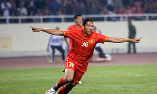Anh Đức từng lập cú đúp vào lưới Myanmar