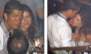 Ronaldo và Kathryn Mayorga trong một hộp đêm ở Las Vegas năm 2009.
