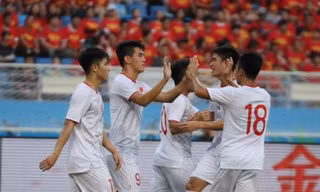 Tiến Linh là tác giả cả 2 bàn thắng cho U22 Việt Nam
