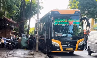 Cận cảnh tụ điểm xe trá hình, bến cóc lớn nhất Thủ đô