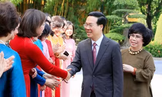 Chủ tịch nước Võ Văn Thưởng: Mong các doanh nhân nữ truyền cảm hứng để bạn trẻ làm giàu chính đáng