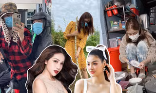 Sao Việt ở quê ăn Tết, bình dị khó nhận ra