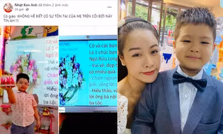 Sao Việt lên tiếng bức xúc thay Nhật Kim Anh khi bị cô giáo của con trai 'bỏ qua'