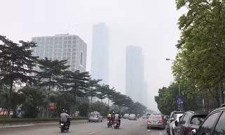Chất lượng ô nhiễm không khí Hà Nội ở mức nguy hại