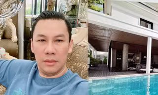 Chồng cũ Lệ Quyên đăng ảnh biệt thự sang chảnh mới tậu