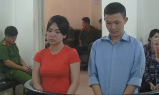 Cặp đôi Hằng - Tuấn tại toà.
