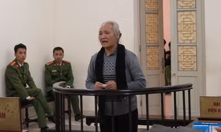 Bà Vinh tại tòa phúc thẩm