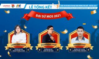 Lễ tổng kết và trao giải cuộc thi "Vô địch Tin học văn phòng Thế giới – Viettel 2021" 