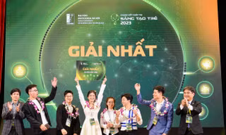 Hé lộ về thiết bị giành giải nhất cuộc thi sáng tạo trẻ 2023