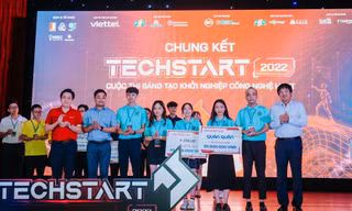 Nghiên cứu phục vụ nông nghiệp thông minh đoạt giải Quán quân TECHSTART 2022