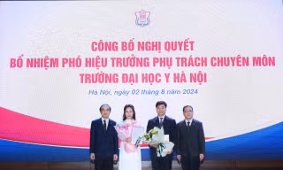 Trường Đại học Y Hà Nội bổ nhiệm 2 Phó Hiệu trưởng