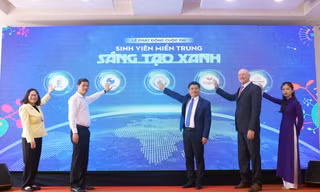 Học sinh, sinh viên hưởng ứng cuộc thi ‘Tuổi trẻ miền Trung sáng tạo xanh’ năm 2024