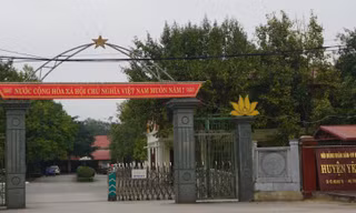 Trụ sở UBND huyện Yên Định (Thanh Hóa). Ảnh: Hoàng Lam