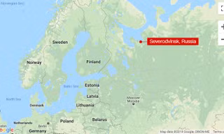 Thành phố Severodvinsk phía tây bắc nước Nga, nơi xảy ra vụ tai nạn 