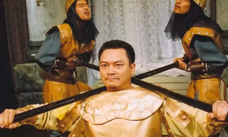 NSND Anh Tú trong vai Macbeth-một trong những vai xuất sắc trong sự nghiệp diễn xuất của anh