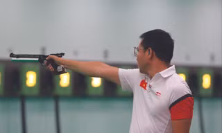 Xạ thủ Hoàng Xuân Vinh ảnh :CTV 