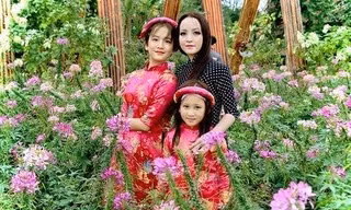 Linh Nga 'bật mí' về hai cô con gái xinh đẹp
