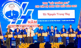 36 cán bộ Đoàn tiêu biểu nhận Giải thưởng 26/3