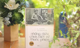 Ảnh chụp sách "Những điều chưa biết về thuốc phiện"