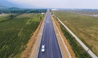 Cận cảnh tuyến đường 9 km đầu tư hơn 450 tỷ đồng ở Hà Tĩnh