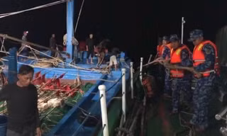 Tàu cá gặp nạn trên biển, 1 thuyền viên tử vong