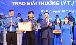 Công bố 100 cán bộ Đoàn nhận Giải thưởng Lý Tự Trọng năm 2025 