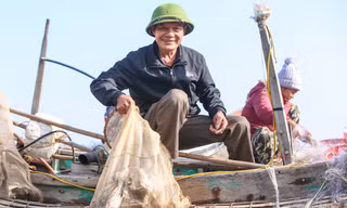 Ngư dân Hà Tĩnh trúng lộc biển