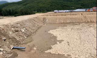 Doanh nghiệp đã di dời toàn bộ trang thiết bị xây dựng nhà máy bột cá đi nơi khác nhưng vẫn chưa trả lại mặt bằng nguyên trạng 
