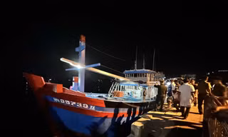 Chuyến ra khơi 'hãi hùng' của ngư dân Quảng Ngãi