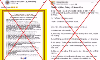 Thực hư thông tin "Quốc hội thống nhất sáp nhập 63 tỉnh, thành còn 31 tỉnh, thành"