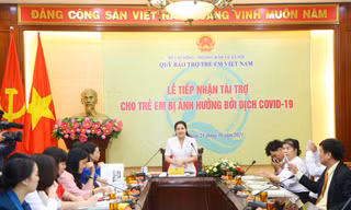 Tiếp nhận tài trợ hơn 11 tỷ đồng cho trẻ em bị ảnh hưởng bởi đại dịch COVID-19